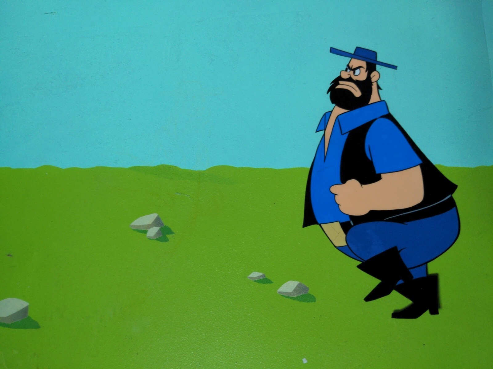 POPYE Animation Cel The Sailor Man Production Art Vtg cartoons BRUTUS 1960\'s I7 POPYE Animation Cel The Sailor Man Production Art Vtg cartoons BRUTUS 1960\'s I7