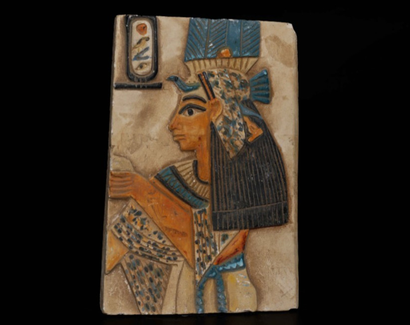 Authentic Ancient Egyptian Antiques Rare ISIS Relief Pieces Authentic BC