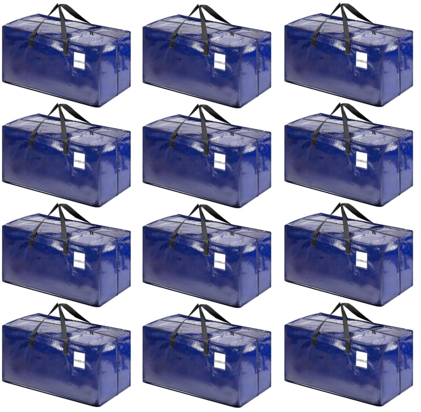 ‎Chvegluz Chvegluz 12 Packs Moving Bags Heavy Duty Extra Largestorage Bags