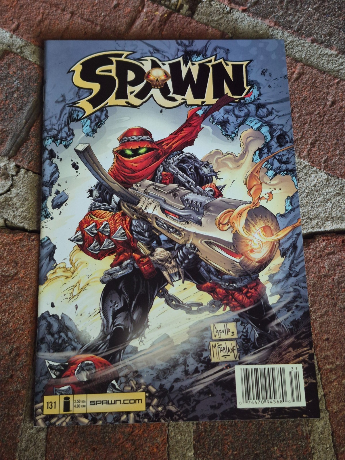 Spawn #131 2003 NEWSSTAND UPC Image Comics 1st Print Todd McFarlane VF+/NM-