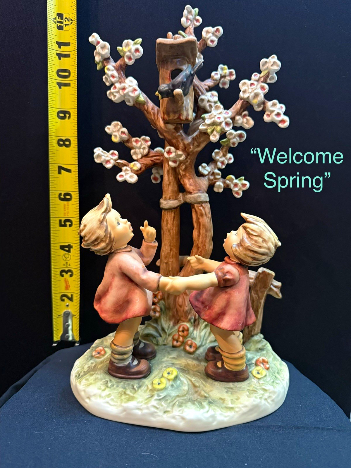Goebel M.I. Hummel “Welcome Spring” Century Collection Porcelain Signed TMK7