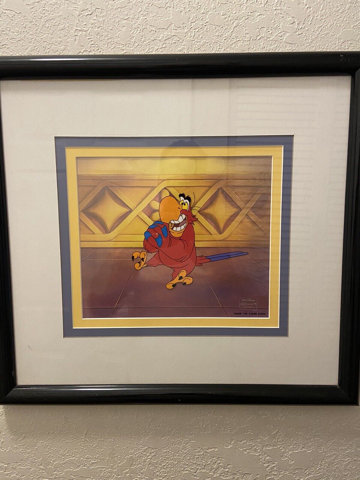Lado (Aladdin) Disney original animation art show 700 scene 20/300 