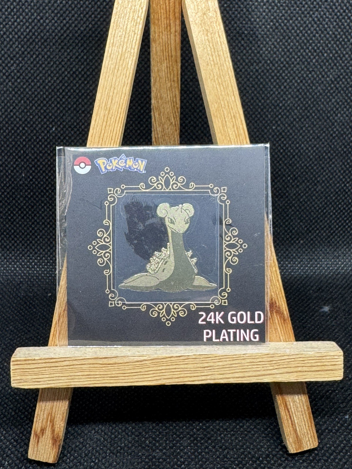 LAPRAS 24k Gold Plated Pokémon Sticker - Korean Striking Popping Candy - NM LAPRAS 24k Gold Plated Pokémon Sticker - Korean Striking Popping Candy - NM