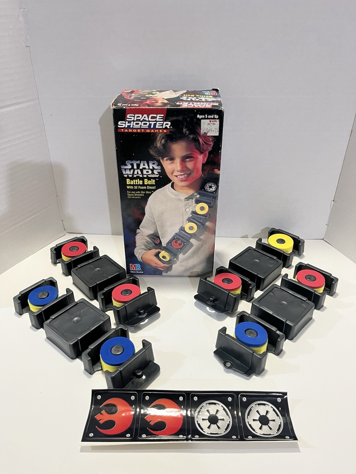 Vintage 1996 Milton Bradley: Star Wars “Space Shooter Battle Belt” Toy