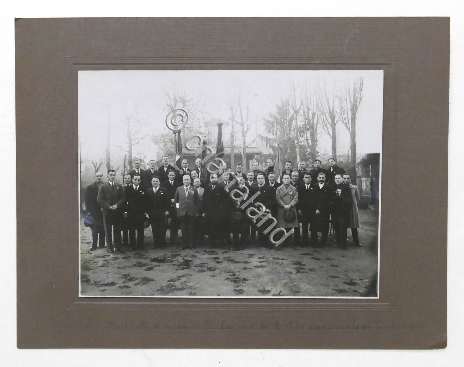 Fotografia Associazione Mutilati di Cusano Milanino - Decennale fondazione 1934