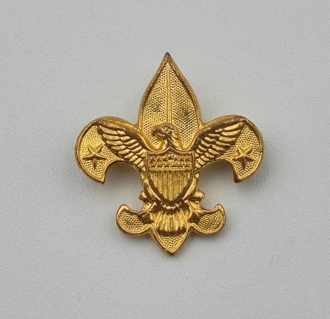 Vintage 1911 Pat BSA Fleur-de-Lis Pin Emblem Boy Scouts of America Badge