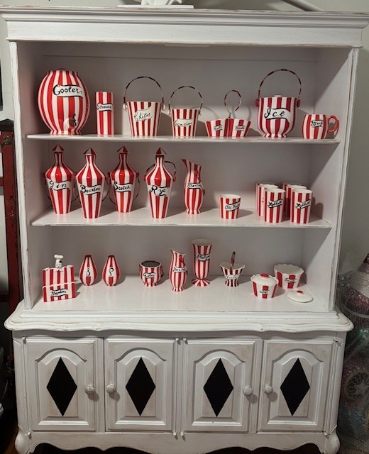 Vintage-MCM-Yona Shafford Country Club Ceramic Collection