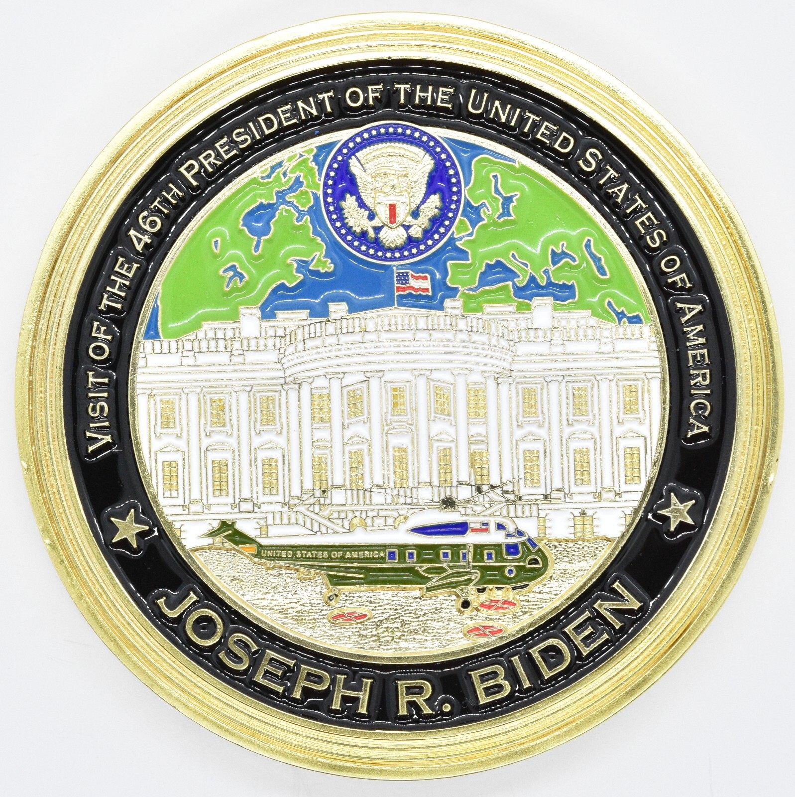 JOSEPH R. BIDEN JR. NATO Summit PRESIDENT Challenge Coin Madrid Spain