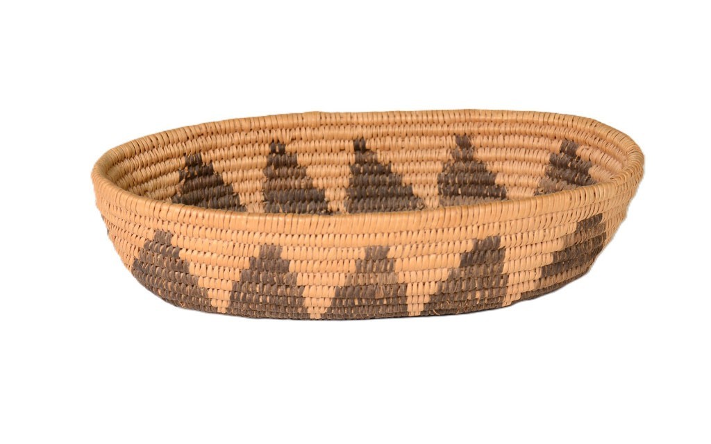 Early Havasupai Oval Form Coiled Basket  ca. 1900-1920 2\