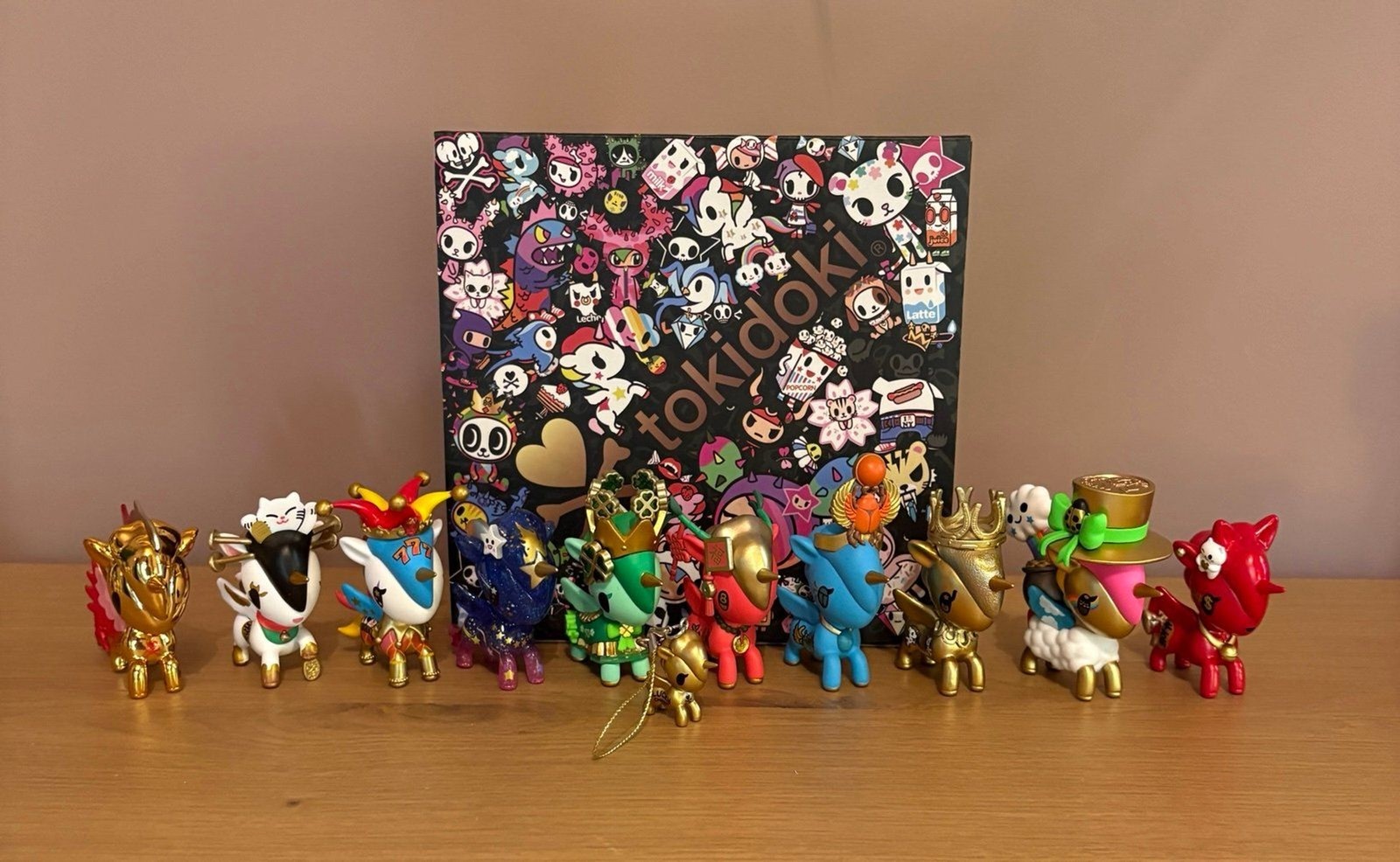 tokidoki Lucky Unicorno *Full Set incl Chaser + 1 Exclusive + Charm*