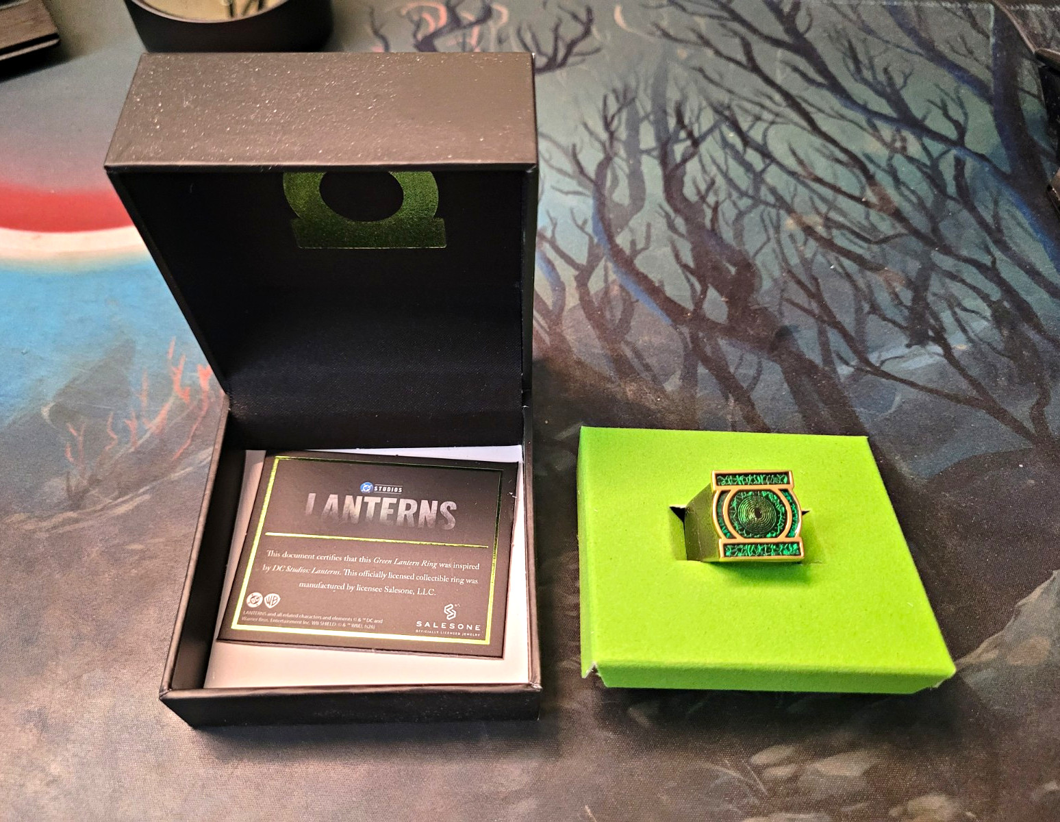 SDCC 2026 DC shop Lanterns Ring Size 11  