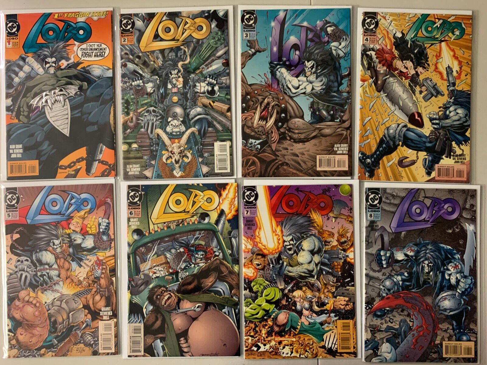 Lobo comics lot #1-47 + 3 annuals + 3 specials 32 diff avg 7.0 (1993-98)