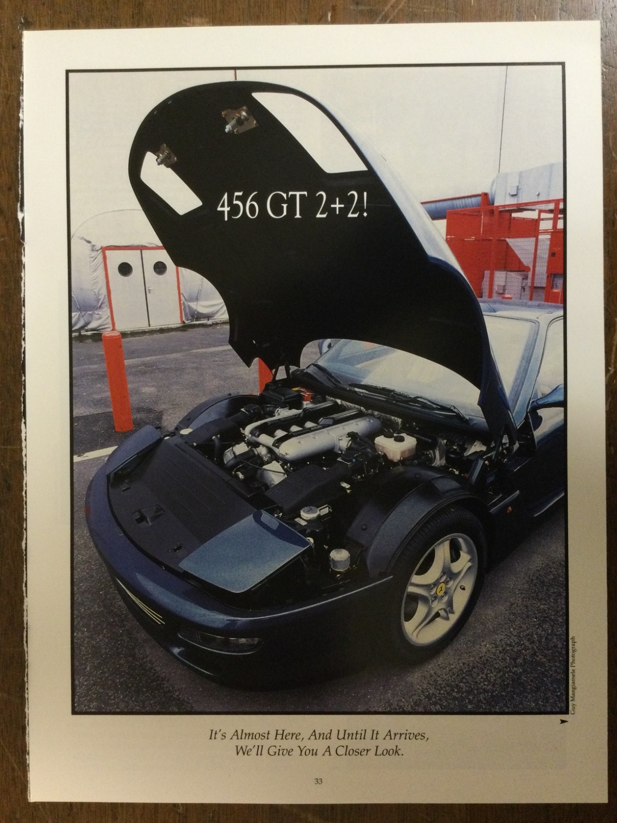 Misc 4720 Article Portfolio A Competition Ferrari 456 GT 2+2 3 page