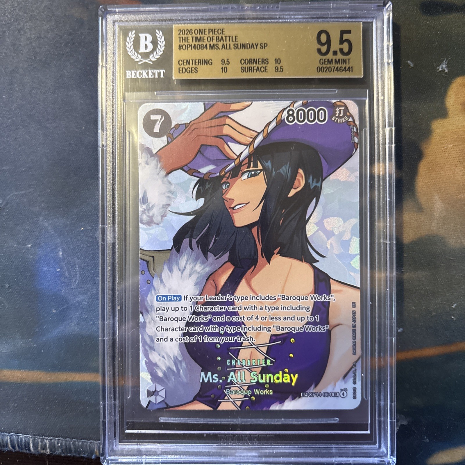 Ms. All Sunday SP BGS 9.5