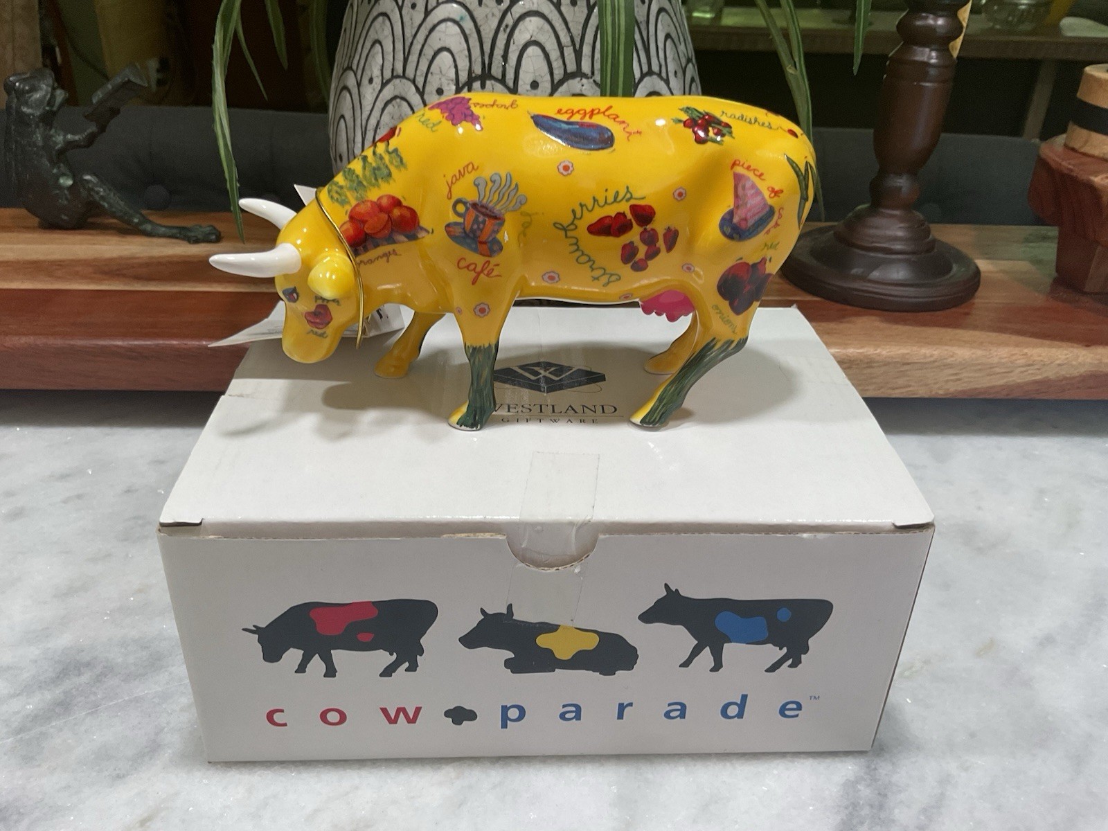 Cow Parade #9193 More Than Just Meat Figurine 2001 Westland Giftware