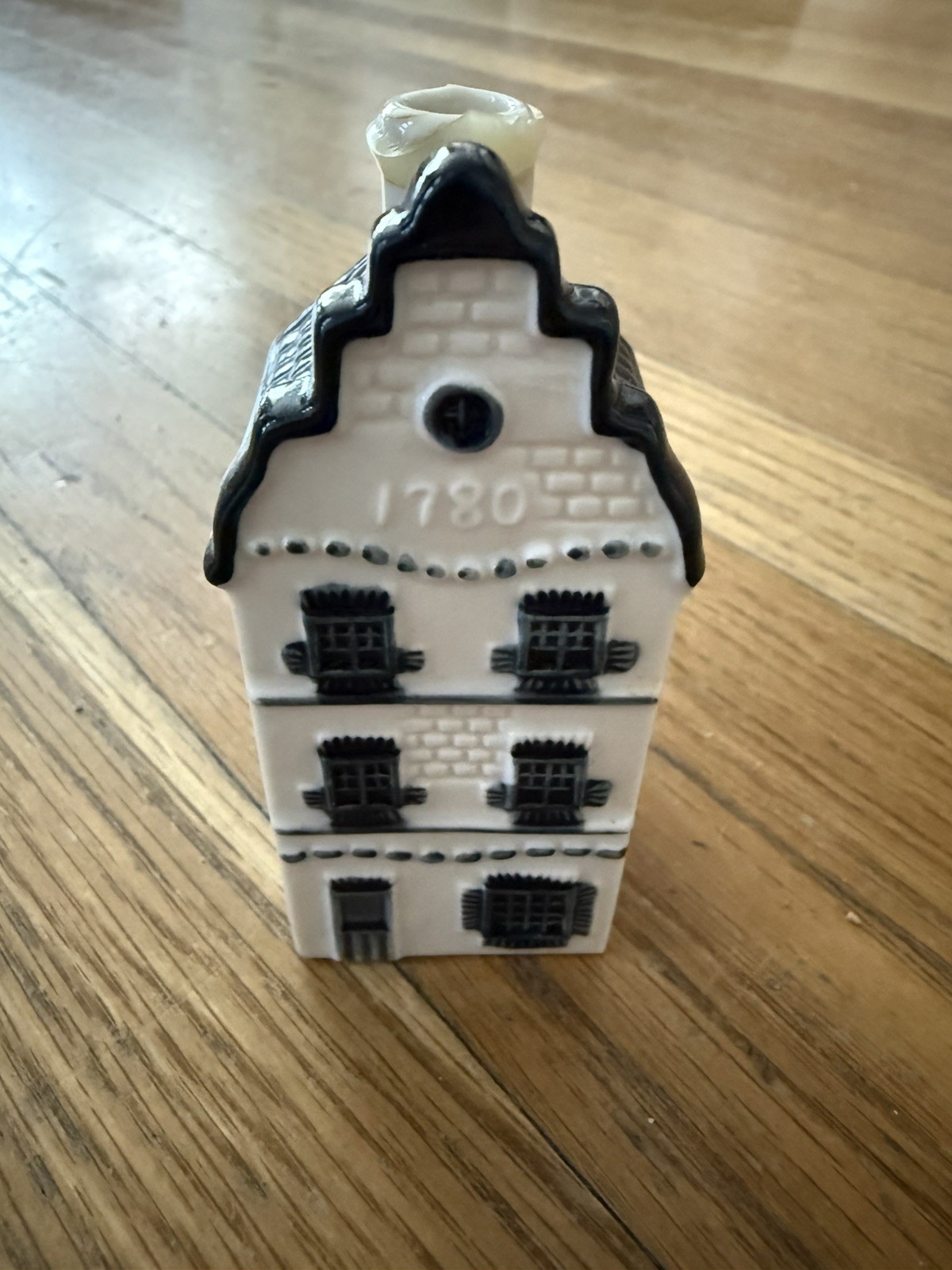 Vintage KLM Delft Dutch Blue House 3 BOLS Amsterdam 2017 Excellent Empty