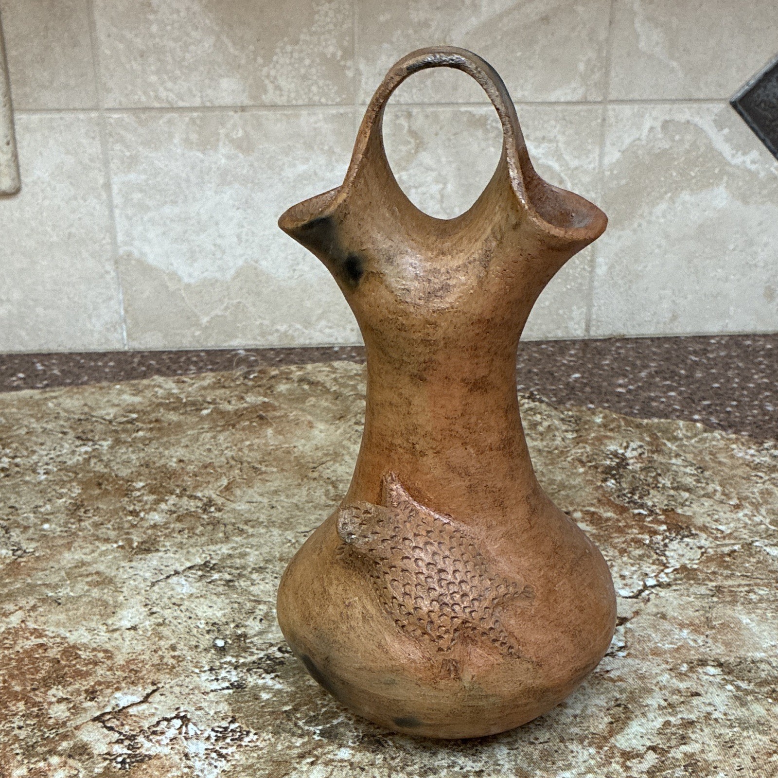Navajo Wedding Vase By Elizabeth Manygoats..10\