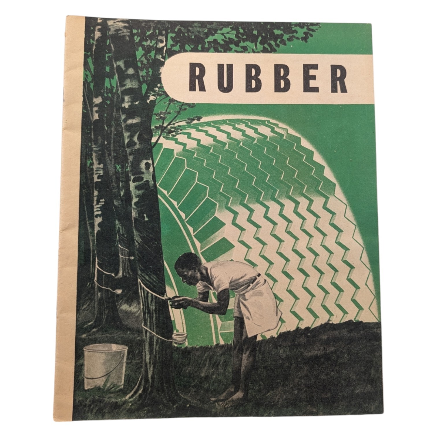 1946 Firestone Tire & Rubber Company Booklet - History of Rubber