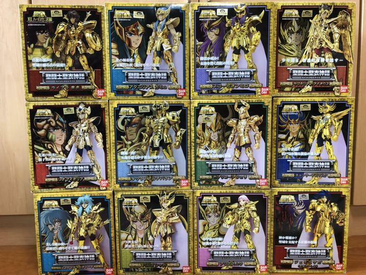 Saint Seiya Myth Cloth Action figure Gold saint Full set (12 items) Taurus Gemin