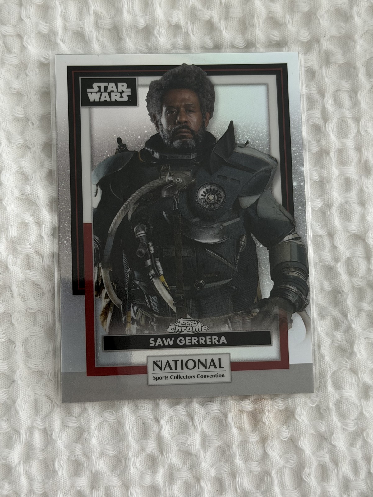 2026 Topps Star Wars The National NSCC Exclusive SW-15 Saw Gerrera