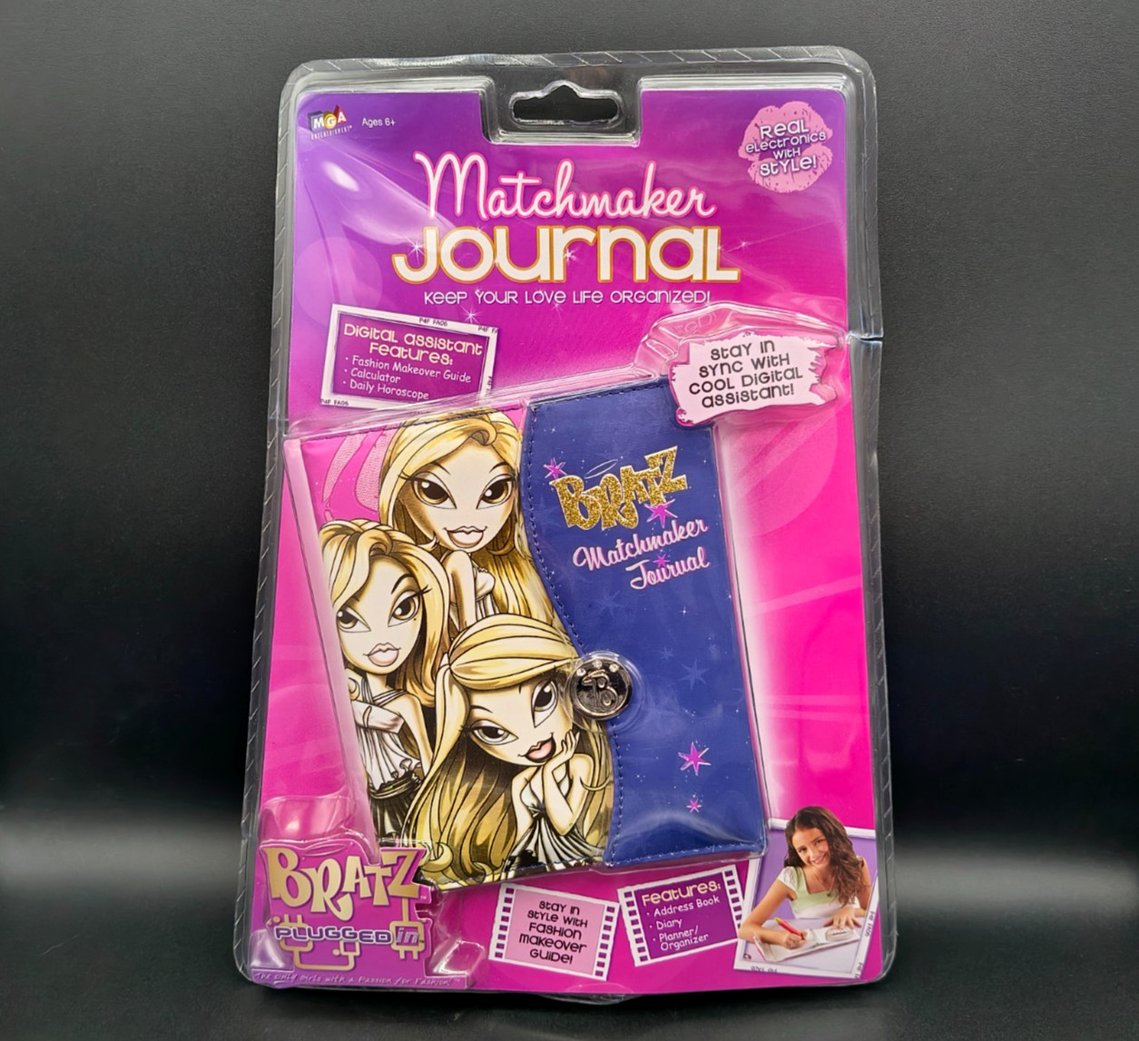 BRATZ Matchmaker Diary Journal - Passion 4 Fashion (2006) - RARE VARIANT - NEW