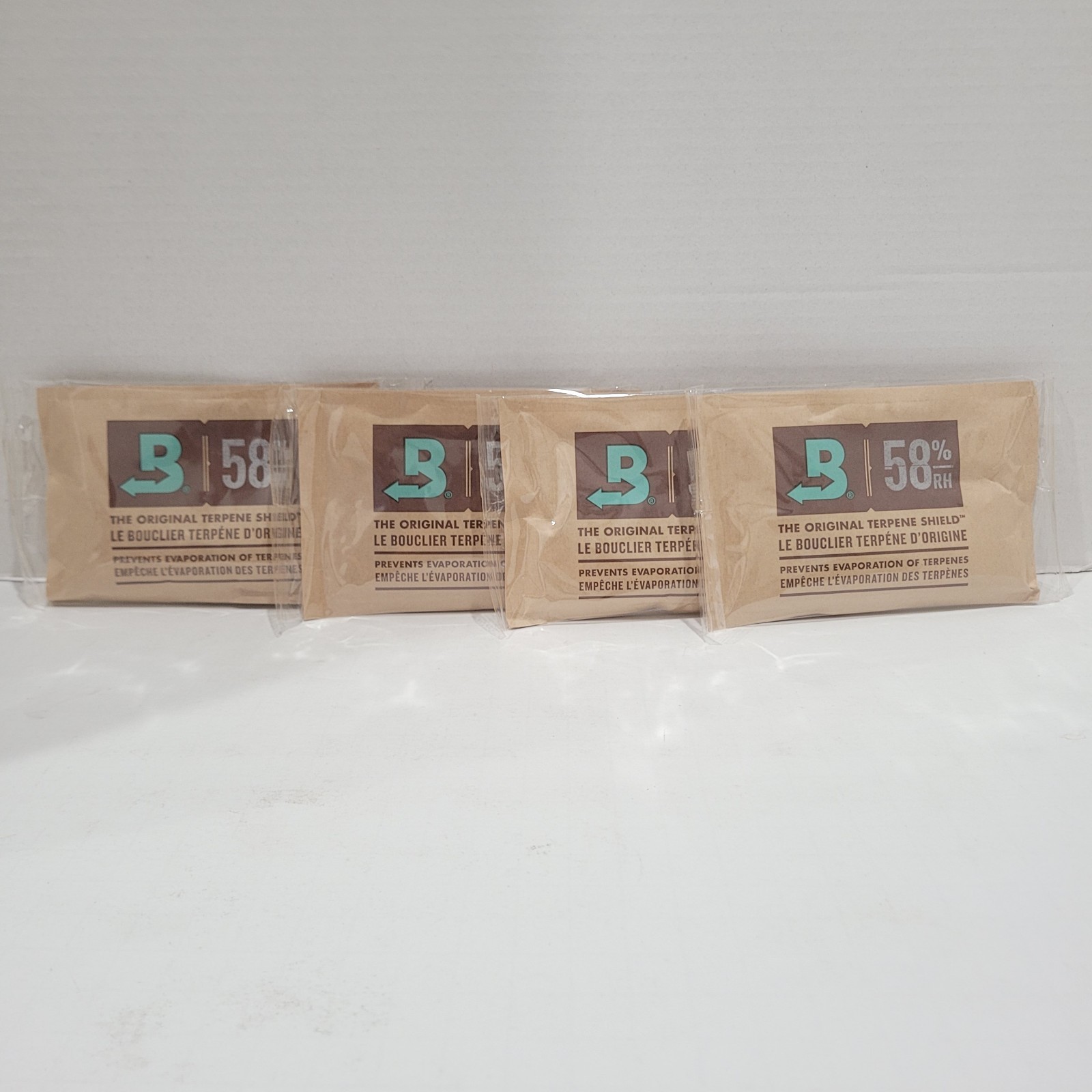 4pk Boveda 58% RH Size 67 Terpene Shield 2-Way Moisture Control For Storage 