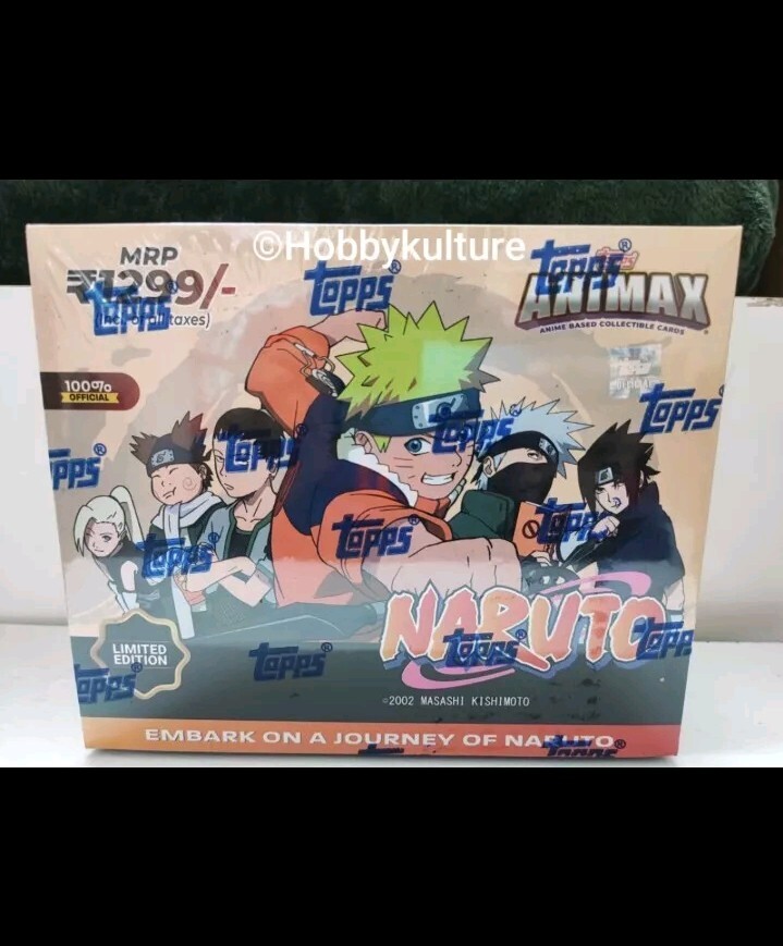 Topps Animax Naruto 2024 NEW Trading Card TCG LIMITED EDITION PREMIUM TIN