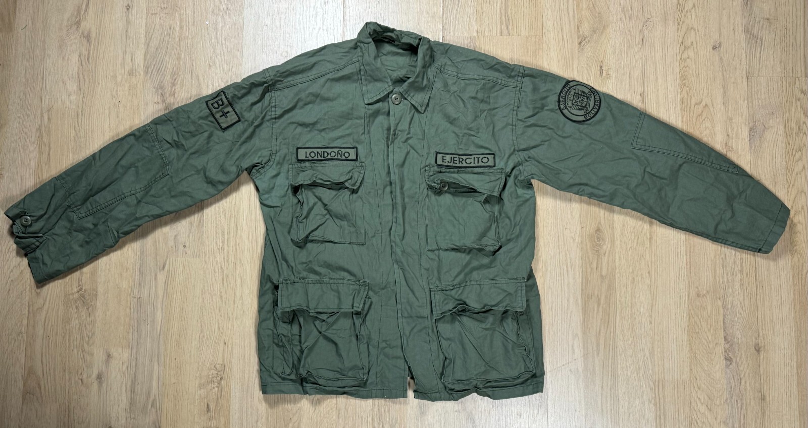 Venezuelan Ejercito Bolivariano Army Military OD Green Jacket Shirt MANY SIZES