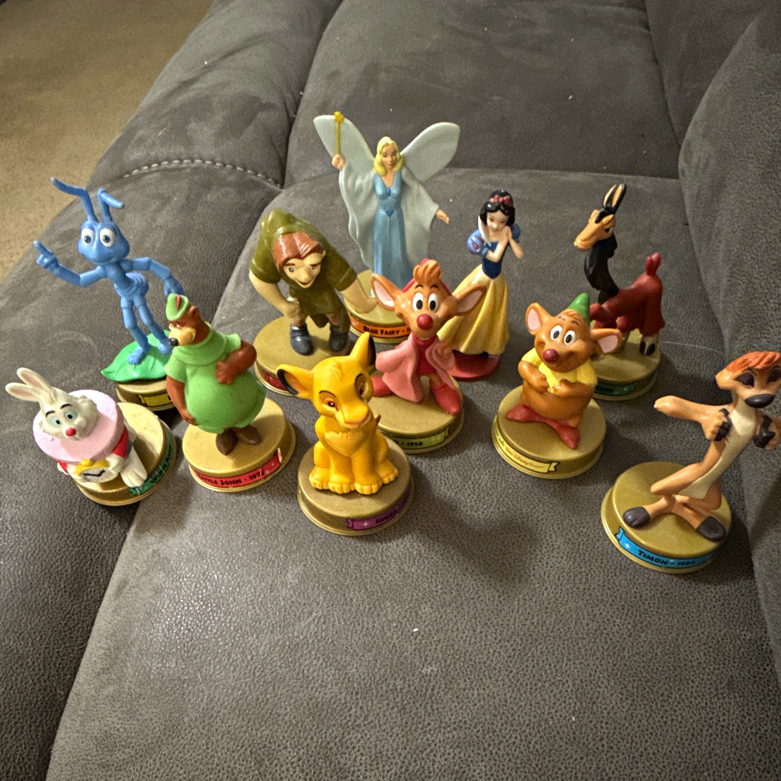 Walt Disney McDonald’s 100years Figurine Lot  3-4.9\