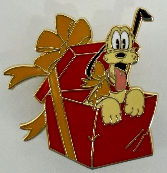 Disney DSSH Pluto in a Christmas Present Toys for Tots 2025 Pin 182287