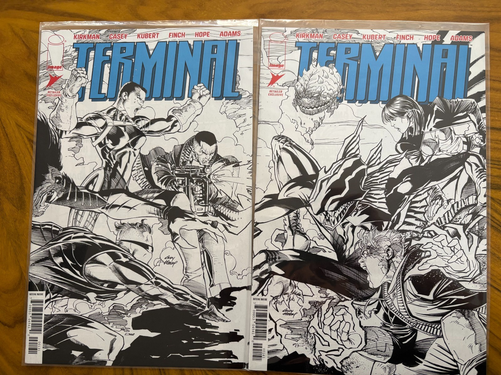 Terminal #1 Retailer Exclusive Ashcan Set Heroes Villains Image Comics 2026