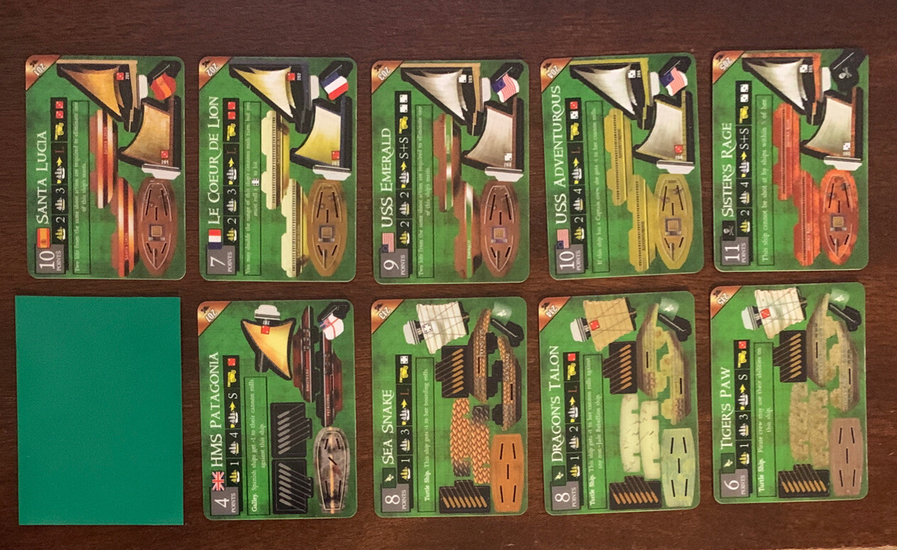 Wizkids Pirates CSG South China Seas LE Promo Ships Rare Pick/ Choose Free SH