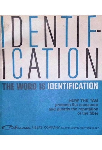 Celanese Fibers Booklet IDENTIFICATION Acetate Arnel Fortrel 1960s NY Textile