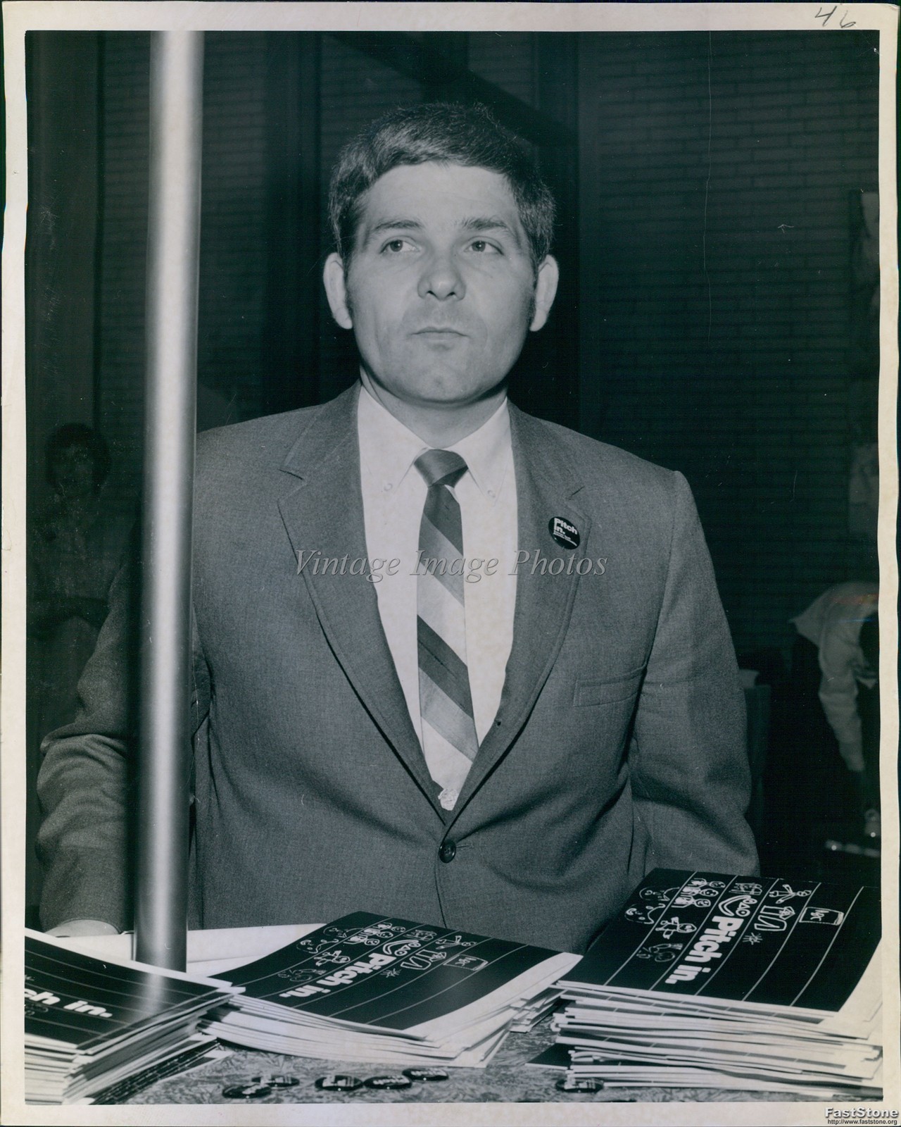 1969 Seattle Center Playhouse Mayor Floyd Miller Event Vintage Press Photo 8x10