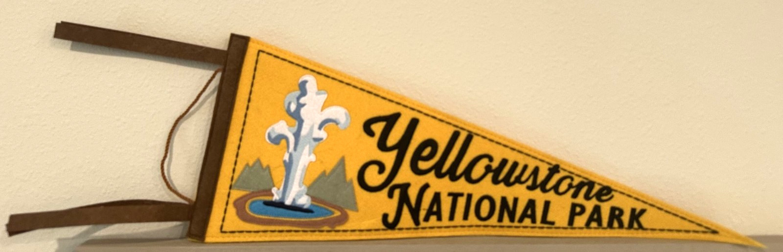 Vintage Yellowstone National Park Old Faithful 22