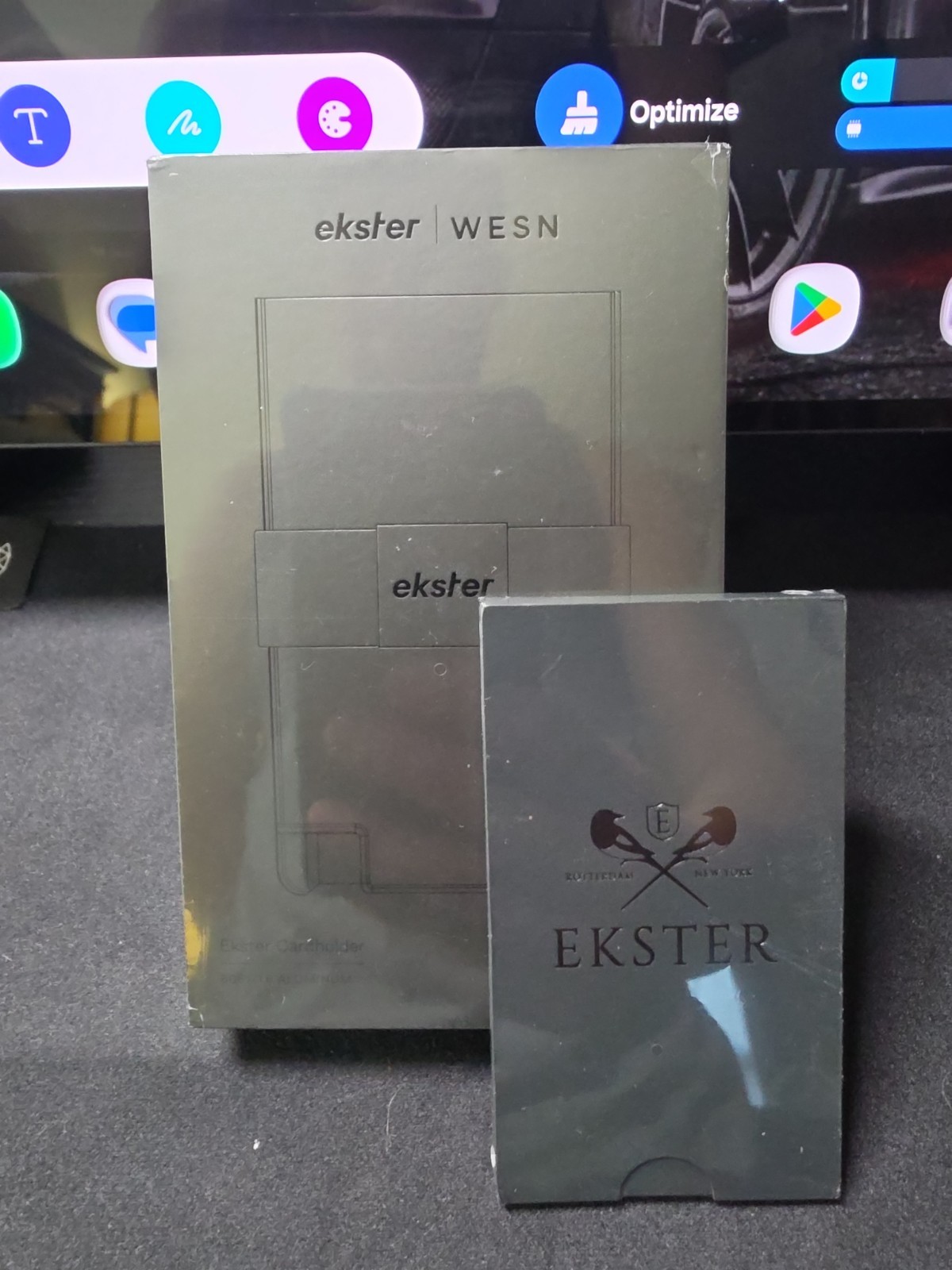 Ekster X Wesn Cardholder Pro & Tool Card \