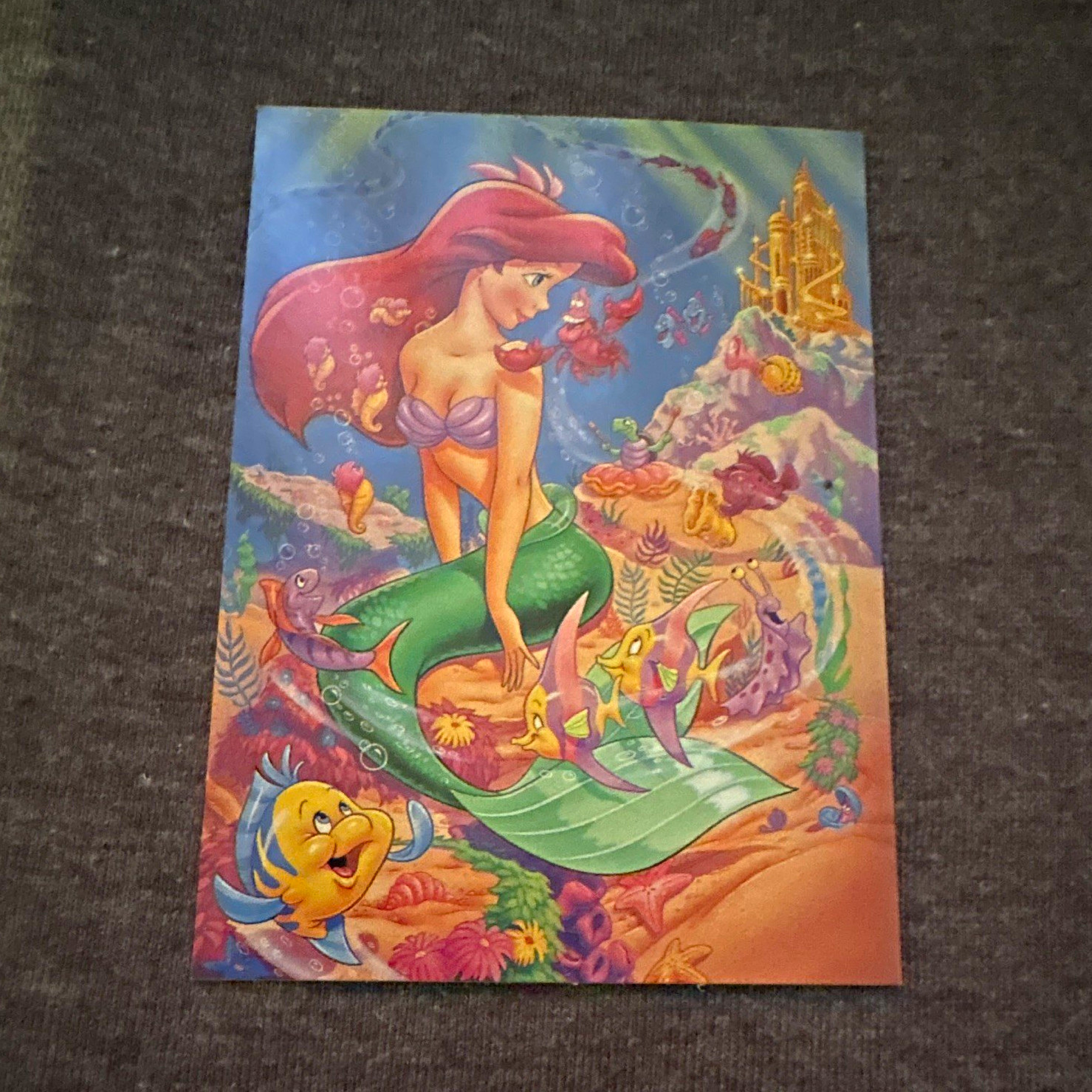 Pro Set 1991 Disney The Little Mermaid Story Cards Promo \