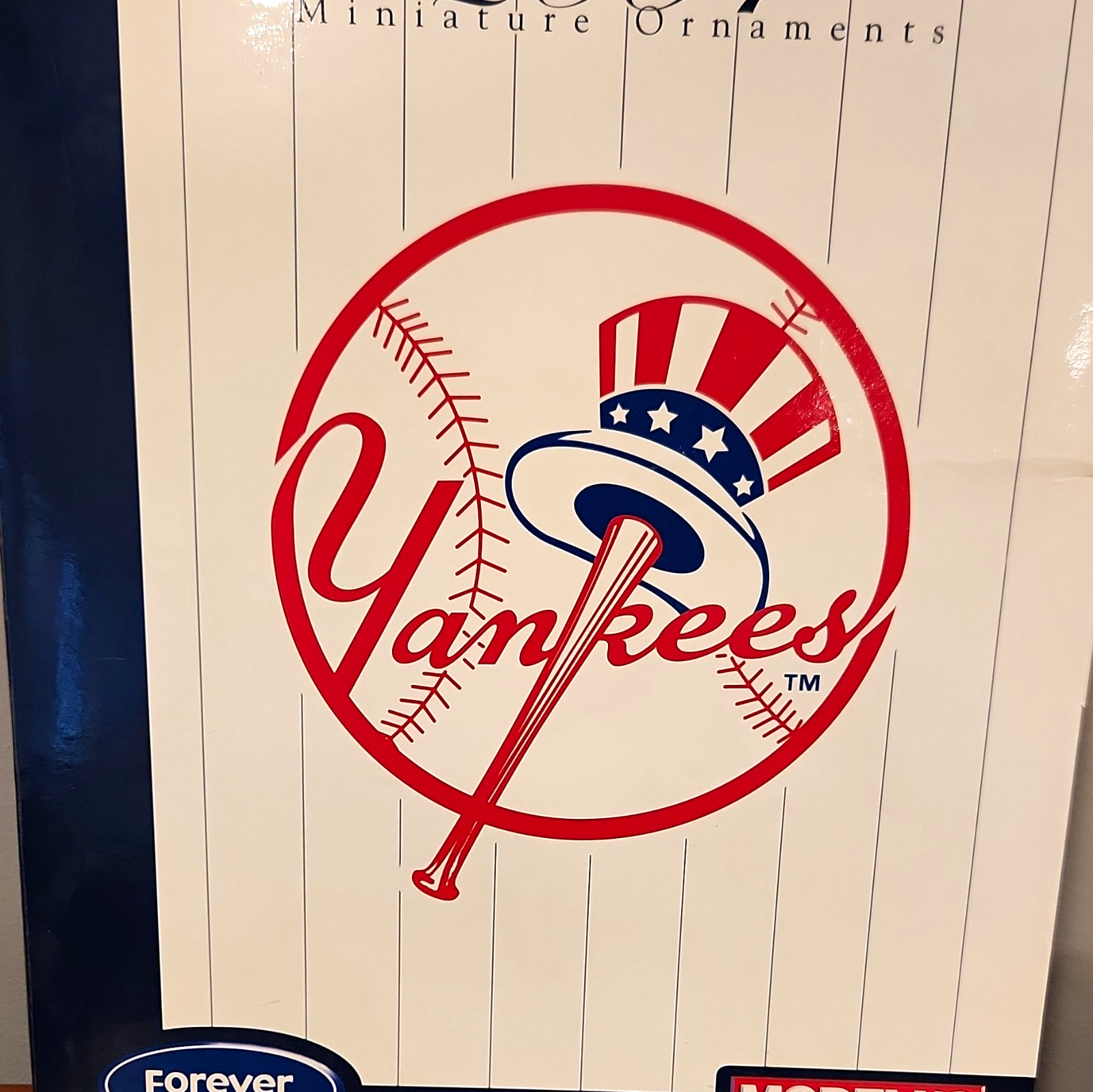 Forever New York Yankees 2004 Limited Edition Miniature Ornament Set, 9pc Forever New York Yankees 2004 Limited Edition Miniature Ornament Set, 9pc