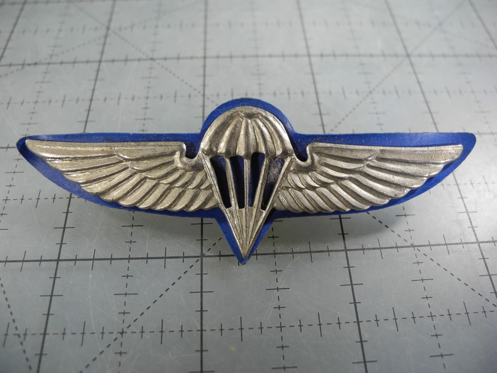 RARE IDF ISRAEL ARMY ZAHAL PARATROOPER WINGS PIN BADGE IDF MILITARY