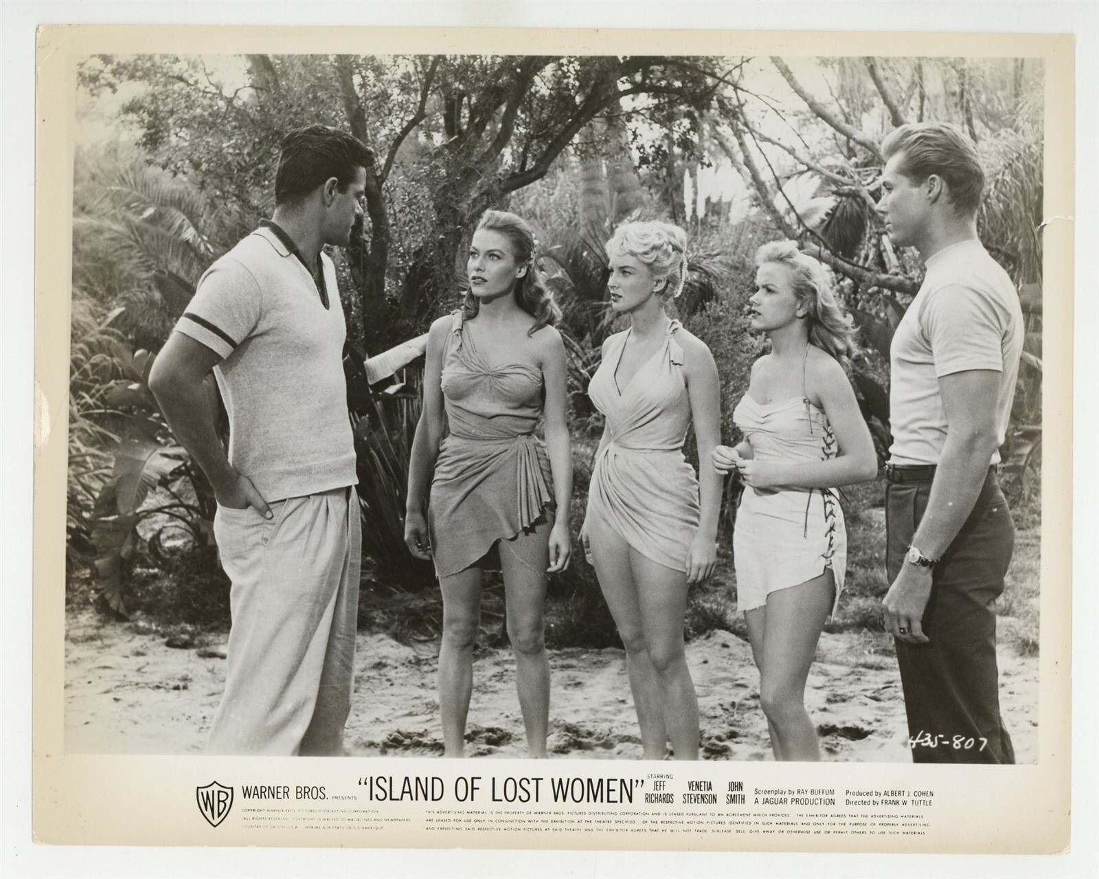 Island Of Lost Women 1959 Forbidden Planet 8x10 Sci Fi Pulp Film Photo J10690