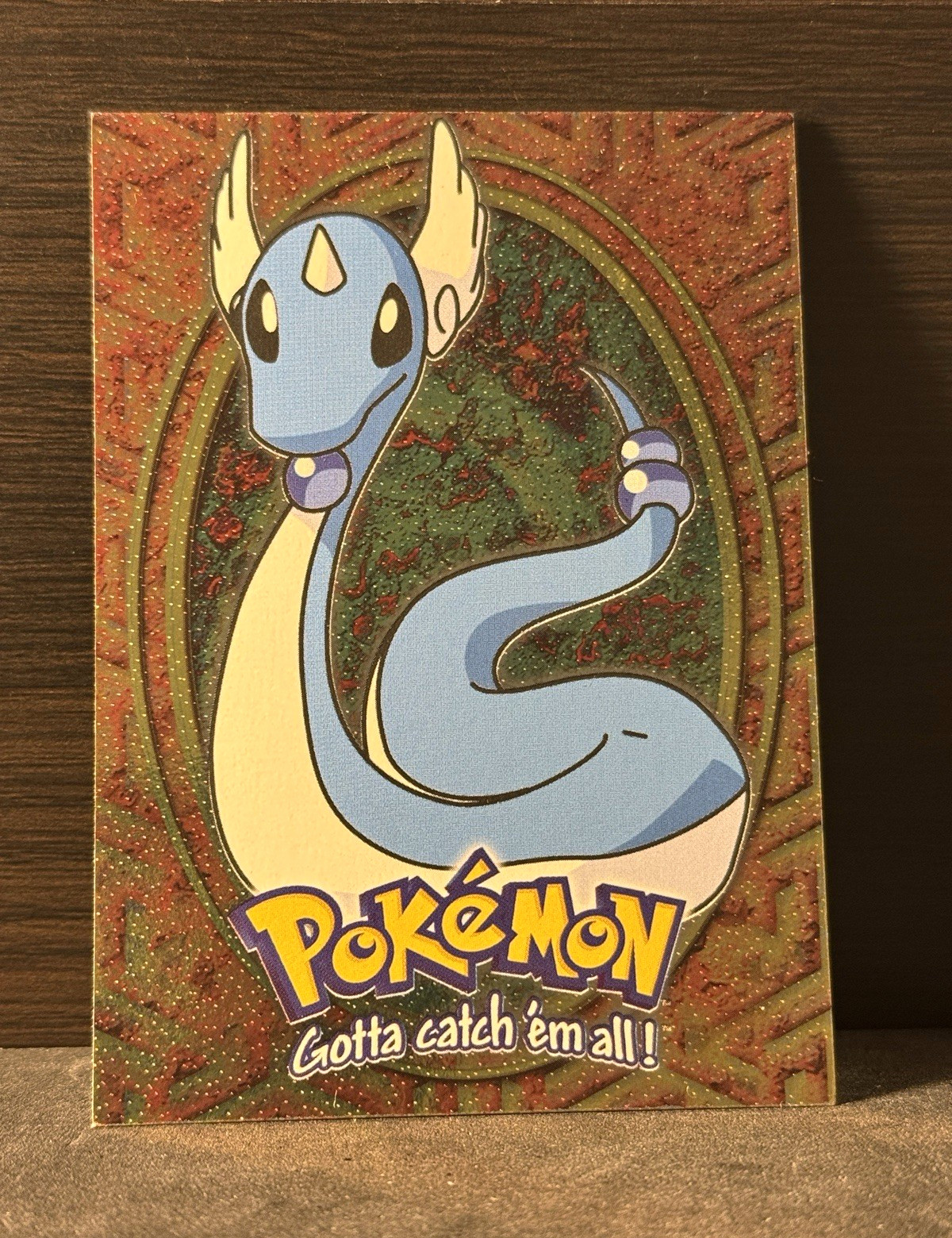 Topps 1999 Pokémon Gotta Catch \'Em All E11/12 Dragonair Holo Black Logo