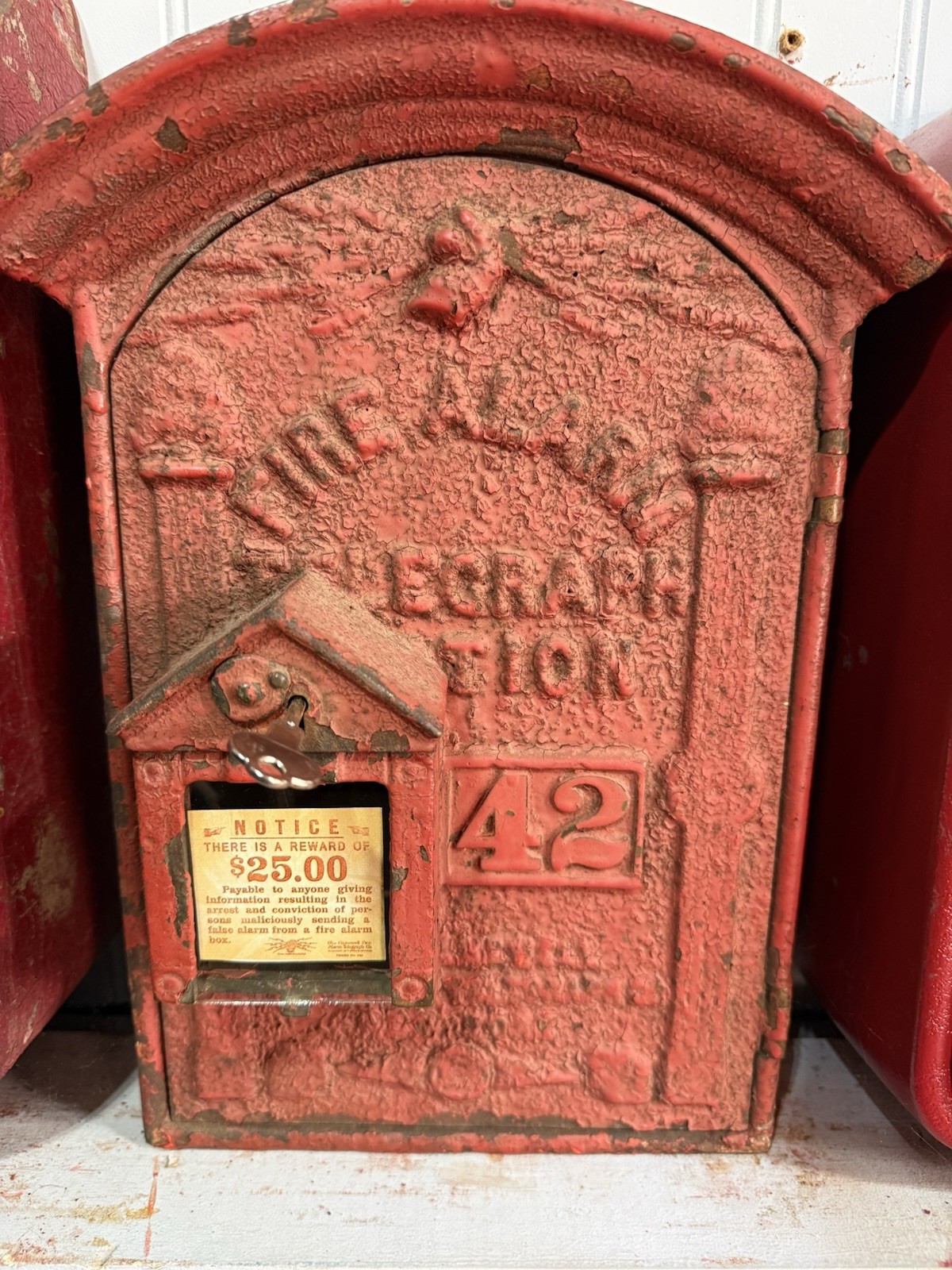 Gamewell Excelsior Fire Alarm Telegraph Box Pre 1900 Working Rare Antique