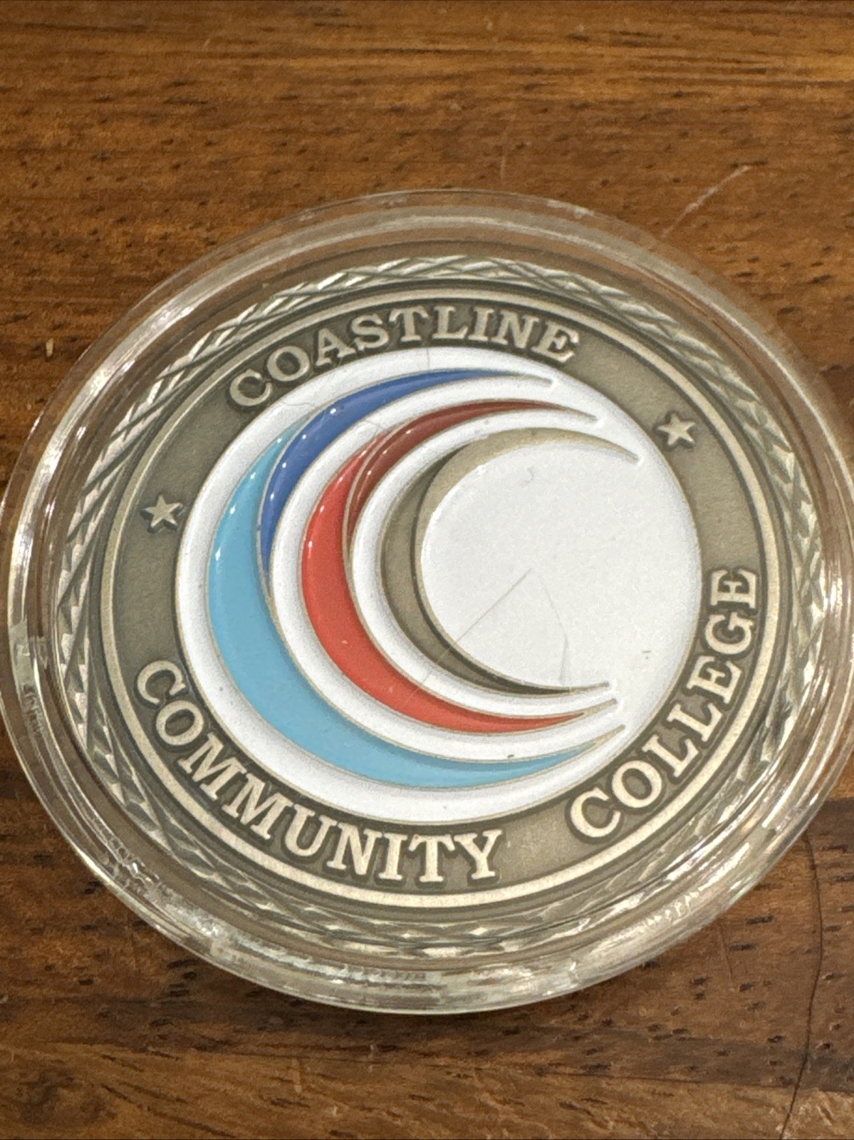 Coastline Community Military College Challenge Coin