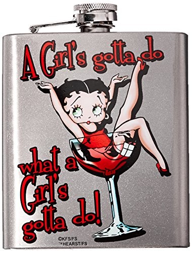 Spoontiques Betty Boop A Girls Gotta Do Hip Flask Spoontiques Betty Boop A Girls Gotta Do Hip Flask