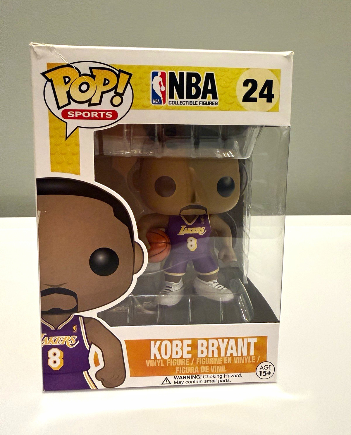 Funko Pop Sports NBA Kobe Bryant #24 Vinyl Figure With Protector FM 151008