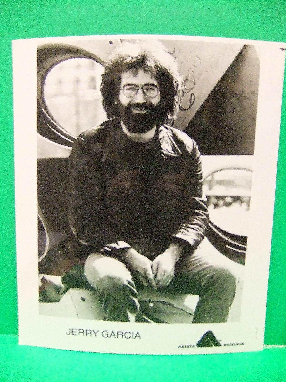 Jerry Garcia 1977 Black & White Press Photo The Grateful Dead Terrapin Station