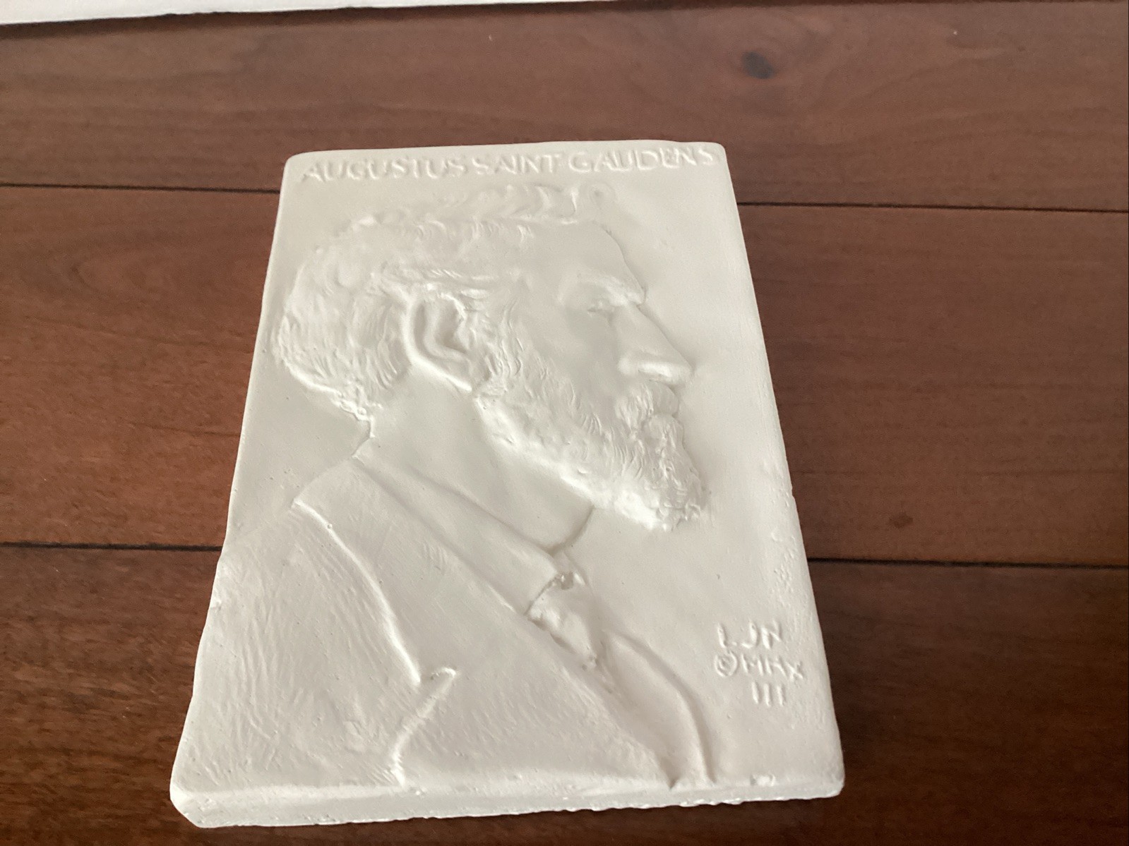 augustus saint gaudens Plaque By Lawrence J Nowlan
