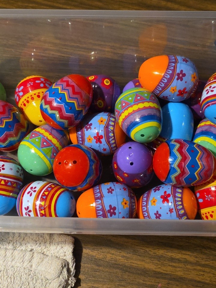 24PCS 3.15” FILLED Plastic Easter Eggs Pastel Colors PARTYBasket Stuffers 