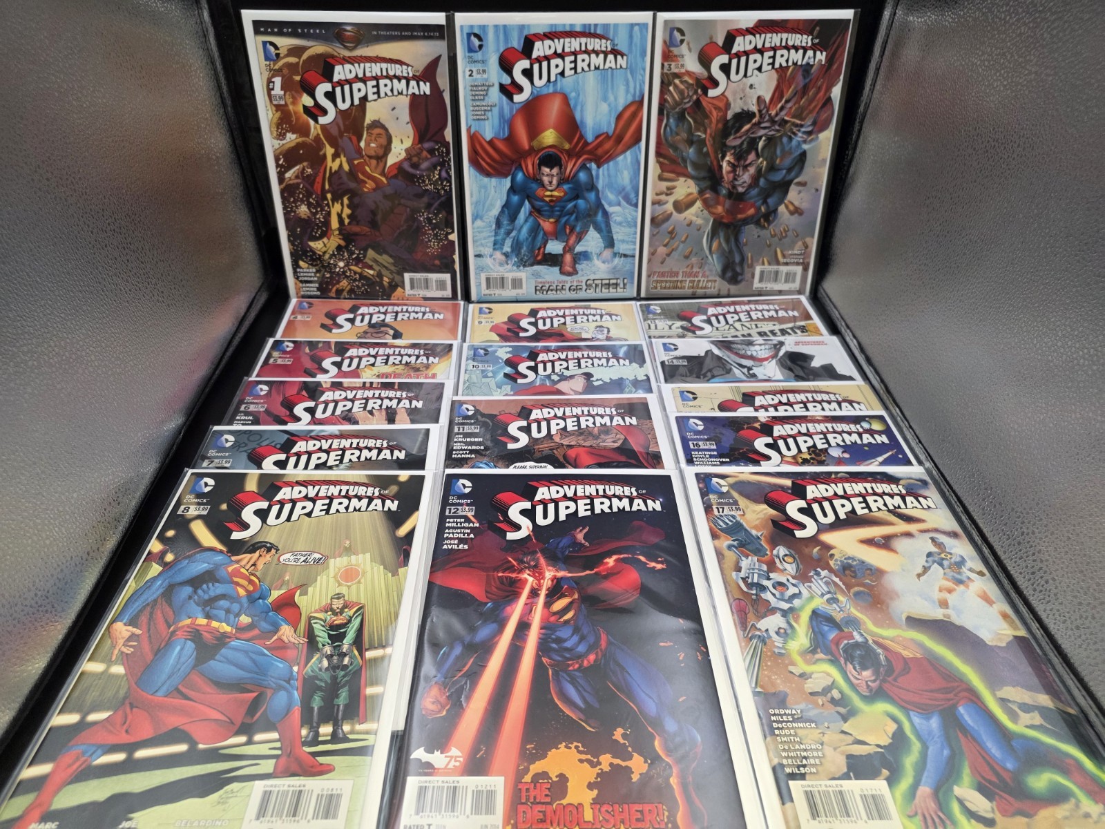 ADVENTURES OF SUPERMAN #1-17 (2013) DC COMICS PARKER LEMIRE COMPLETE SERIES ADVENTURES OF SUPERMAN #1-17 (2013) DC COMICS PARKER LEMIRE COMPLETE SERIES