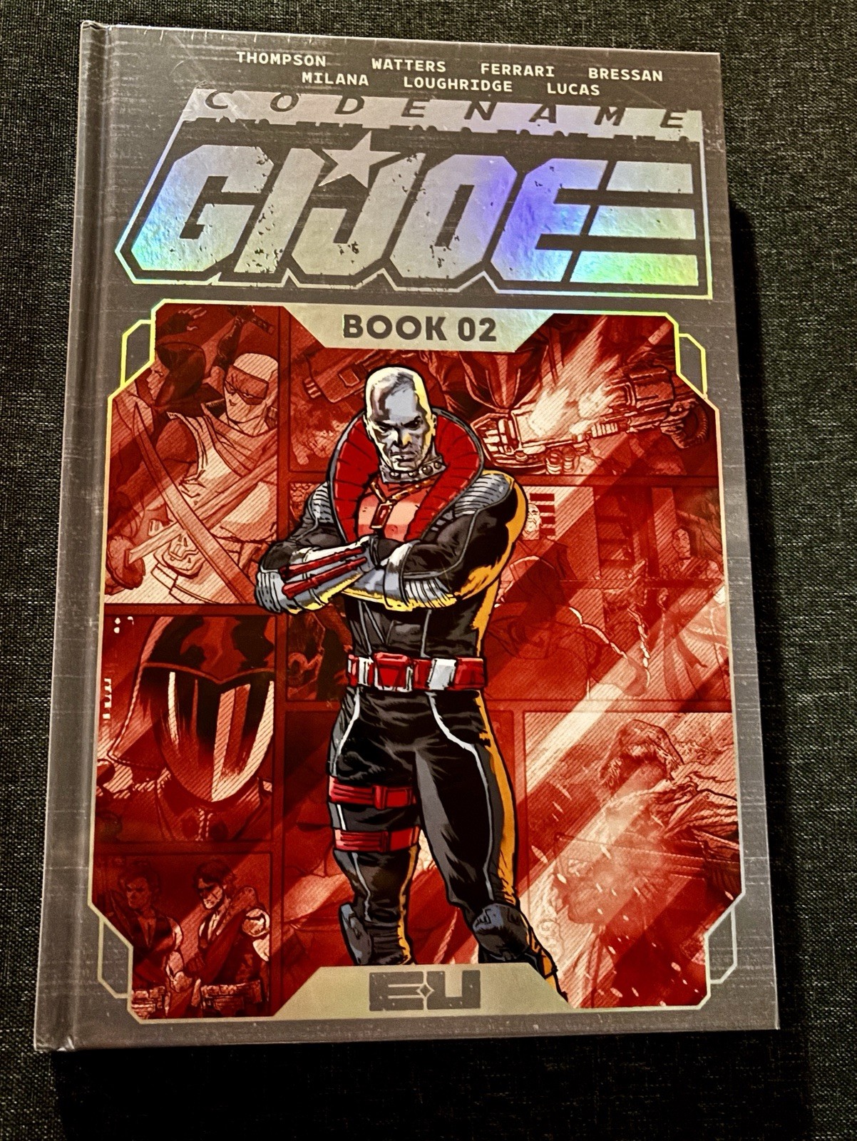 CODENAME: G.I. JOE Deluxe Edition HC Book Two - DESTRO DM Variant Cover, Sealed